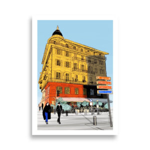Un jour ordinaire en pleine lumière – Affiche 50×70 cm